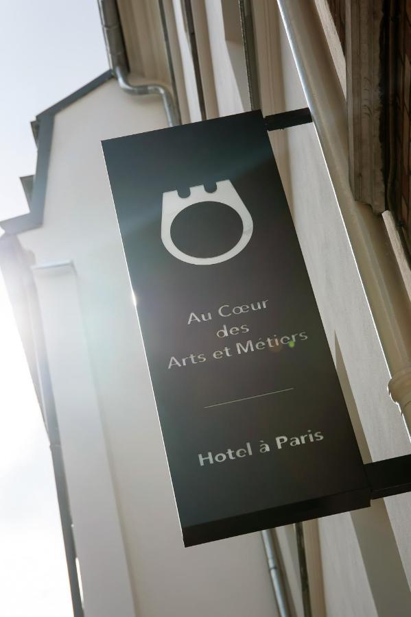 Hotel Au Coeur Des Arts Et Metiers Paris Exterior photo